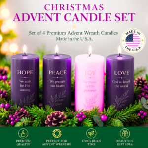 advent wreath candles