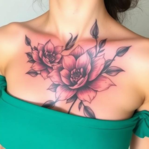 chest tattoos for women