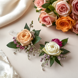 corsage and boutonniere
