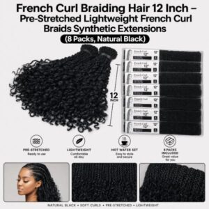 french curl braid