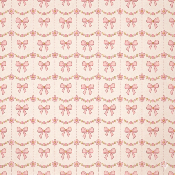 pink bow wallpaper (2)