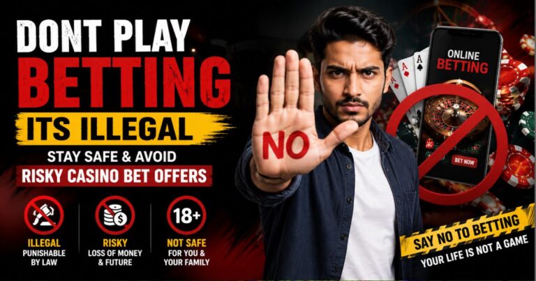 Dont Play Betting Its Illegal. Learn the dangers of illegal betting, identify fake cassino bet sites, avoid scams, and protect yourself today.
