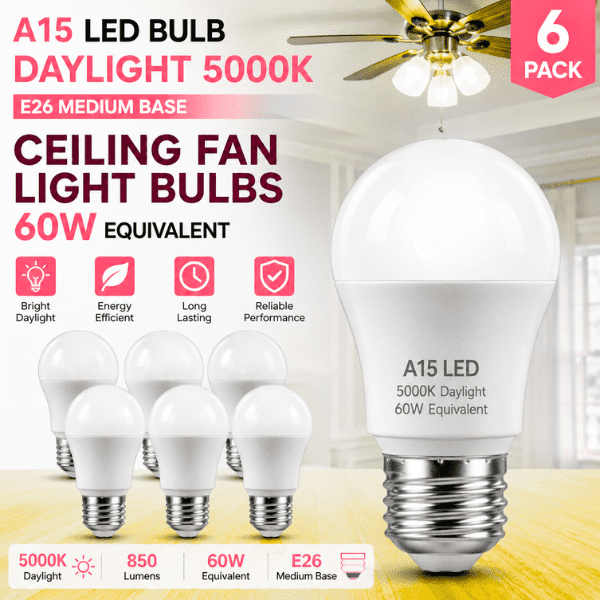 ceiling fan light bulbs